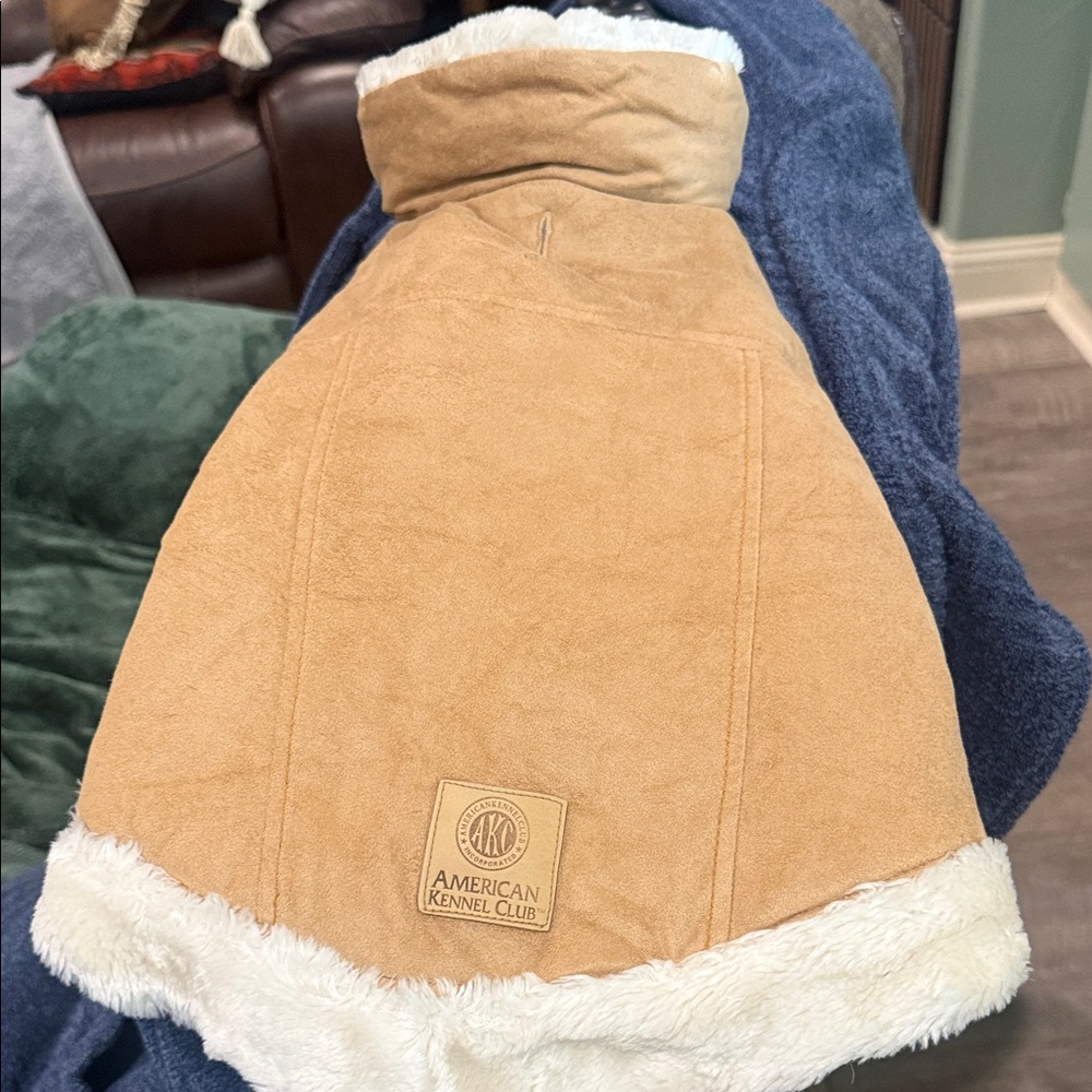 American Kennel Club Tan Dog Coat